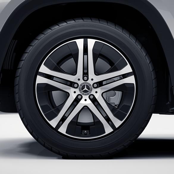 Mercedes-Benz 20 inch rim set GLS SUV X167 5-double-spoke black A16740149007X23-B Review