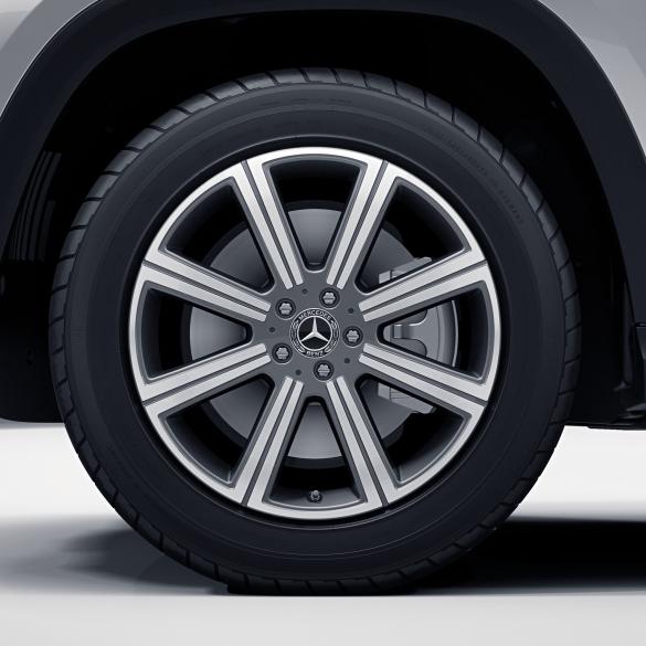 Mercedes-Benz 20 inch rim set GLS SUV X167 8-spoke himalaya grey A16740109007X21-B Review