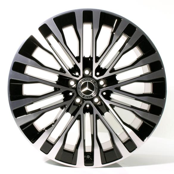 Mercedes-Benz 20 inch rim set S-Class W223/V223 10-double-spokes black high-sheen A2234013700-7X23 Review