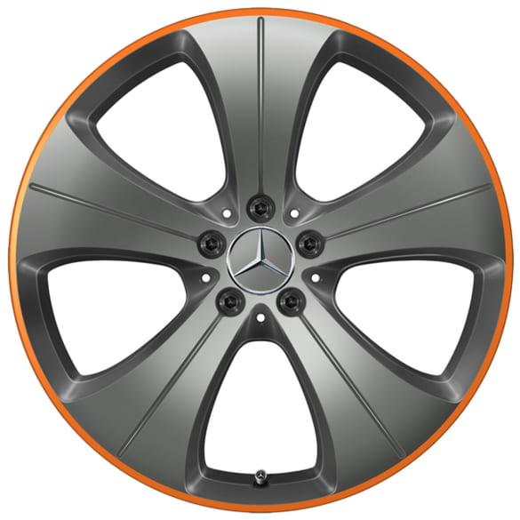 Mercedes-Benz 20-inch wheel set GLB X247 5-spoke tremolit-metallic high-sheen A2474013700 7Y06-X247 Review