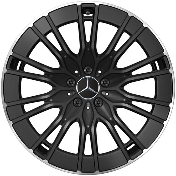 Mercedes-Benz 20 inch wheels E-Klasse W214 sedan black Multi-spoke Design A2144012500/600 7X72-W214 Review