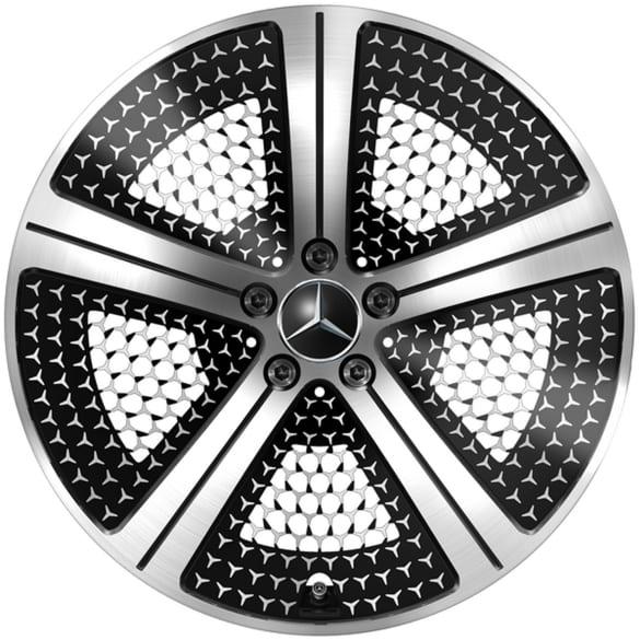 Mercedes-Benz 20 inch wheels EQE SUV X294 5-spoke black A2944000300 7X23-X294 Review