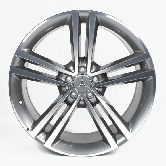 Mercedes-Benz 21 inch rim set GLE V167 5-double-spoke-wheel himalaya grey A16740103/1100-7X21-V167 Review