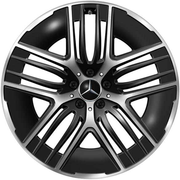 Mercedes-Benz 21 inch wheels EQE SUV X294 5-Y-spoke Aero black silver A2944010800 7X23-X294 Review