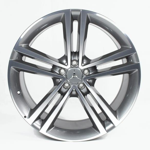 Mercedes-Benz 21 inch wheels GLE coupe C167 grey 5-double-spokes A16740103/1100-7X21-C167 Review