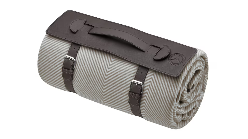 Mercedes Benz Picnic blanket, Herringbone