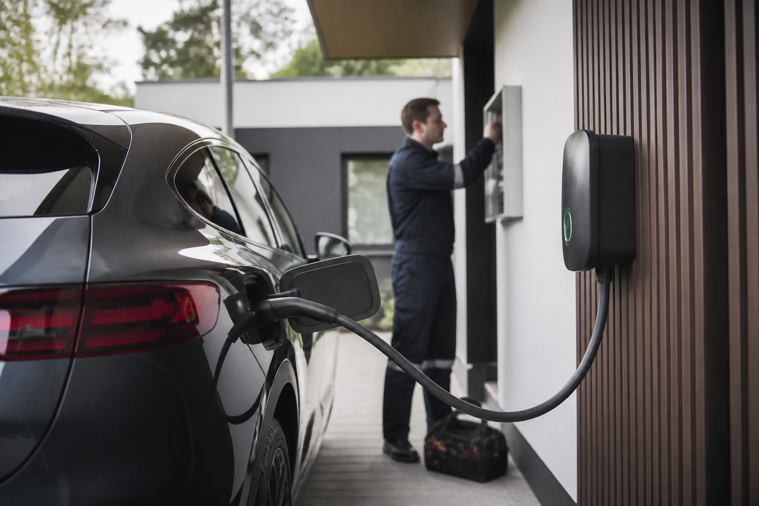 Energizing the driveway: how to install and use Mercedes-Benz Wallbox for safe home charging