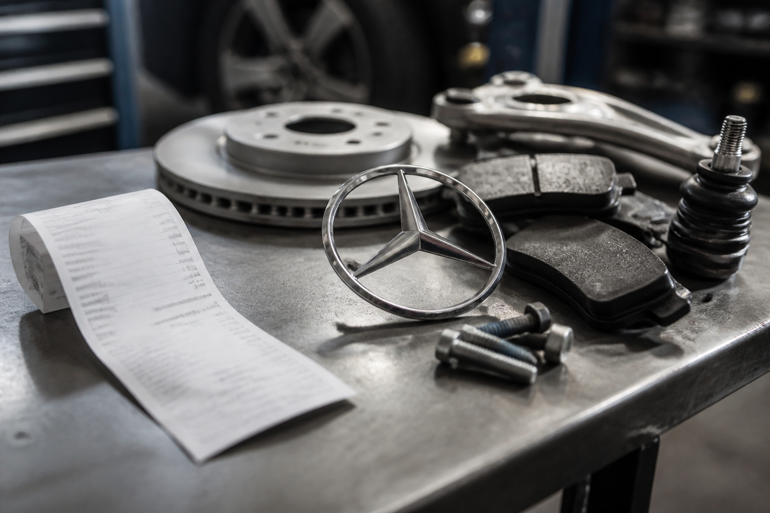 Cost implications of regular Mercedes maintenance and part replacement