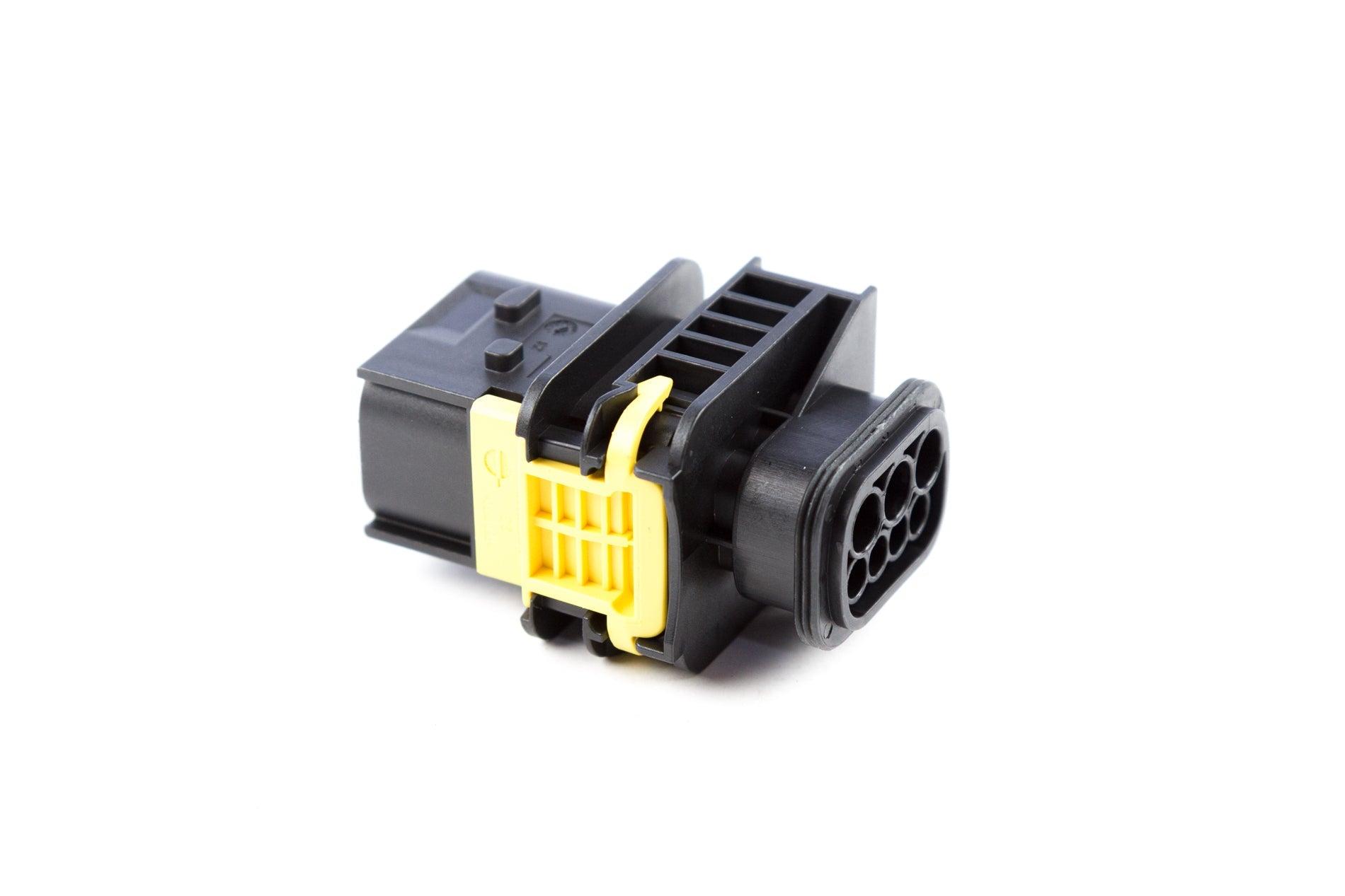 Mercedes-Benz Flat Plug Housing Frame Wiring Harness 7-Pin ;Exx1 A0545457028.