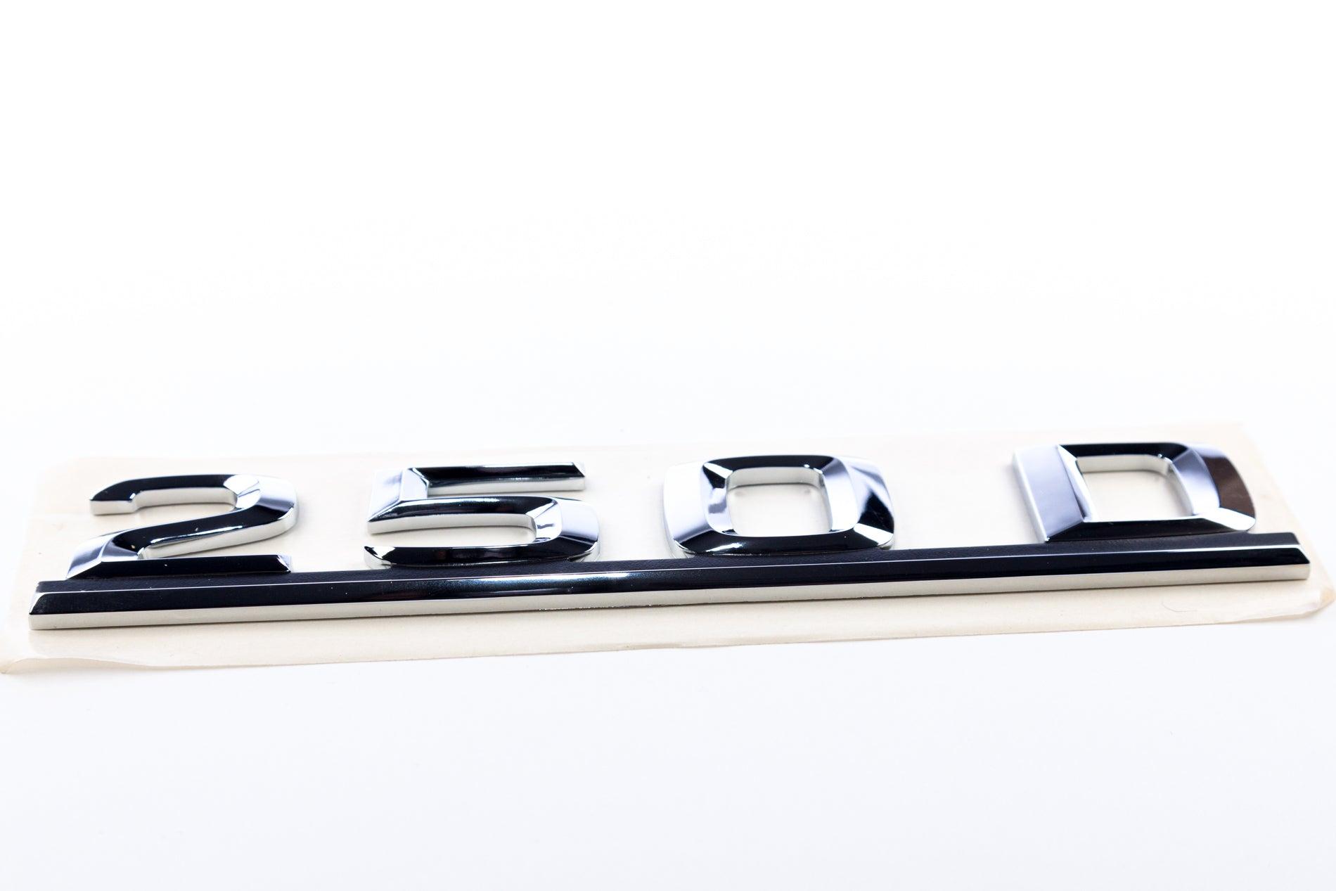 Mercedes-Benz Model Badge On Rear Lid;Adhesive "250d" A1248171415 Review