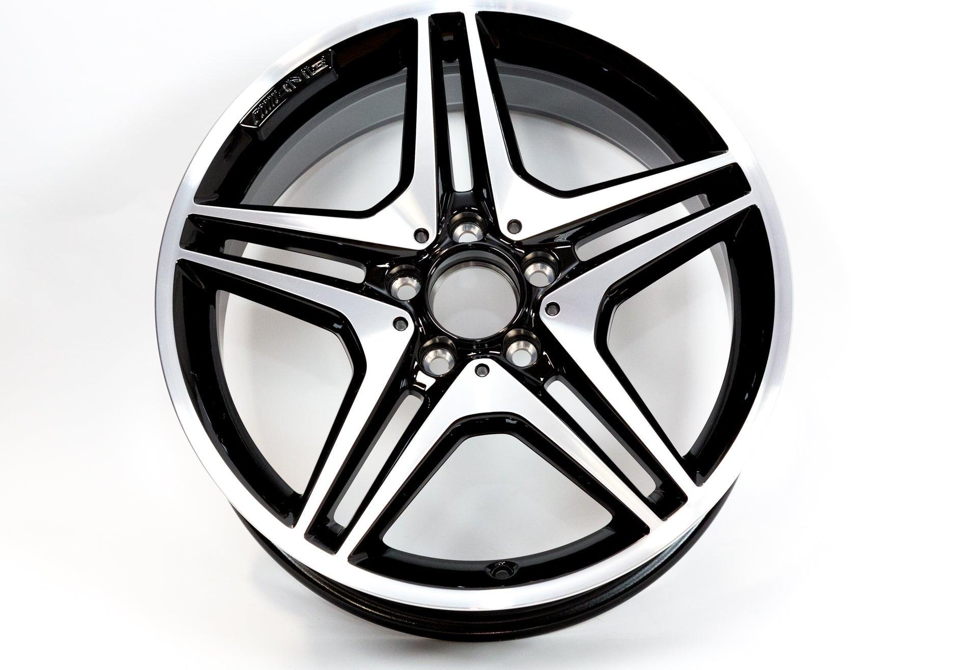 Mercedes-Benz Spoke Wheel 5-Double Spoke Wheel Front Axle; 7.5j X 18 H2 Et.