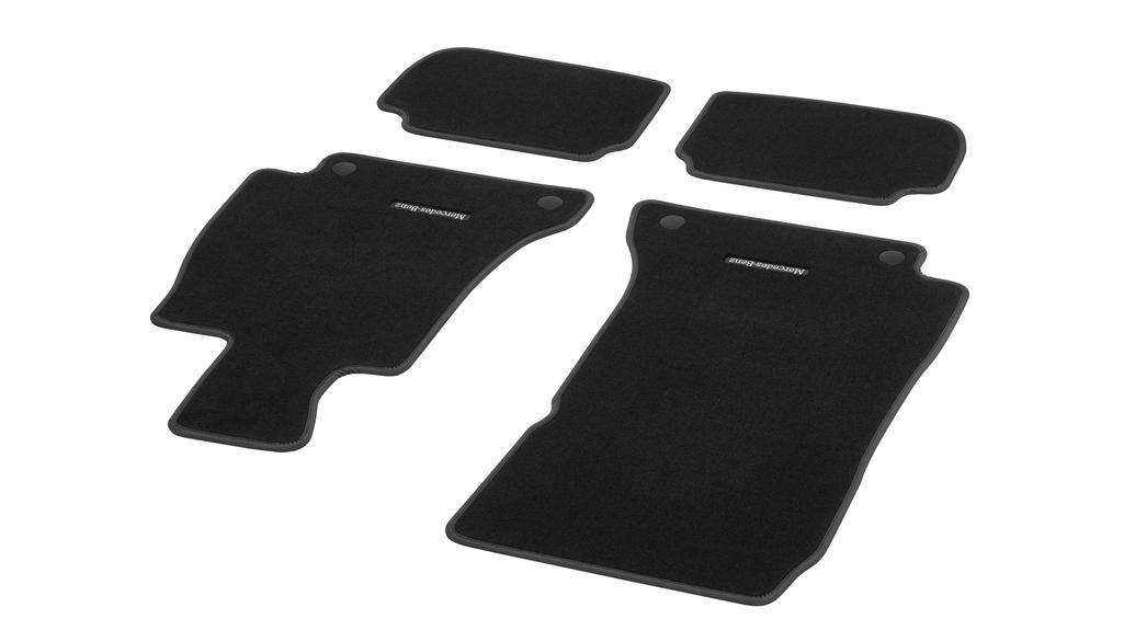 Genuine Mercedes-Benz Velour Floor Mats, CLASSIC, Set, 4-Piece E-Class Coupe 238 Model Series