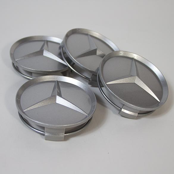 Mercedes-Benz wheel hub cap set recessed star in silver B66470203-Satz Review