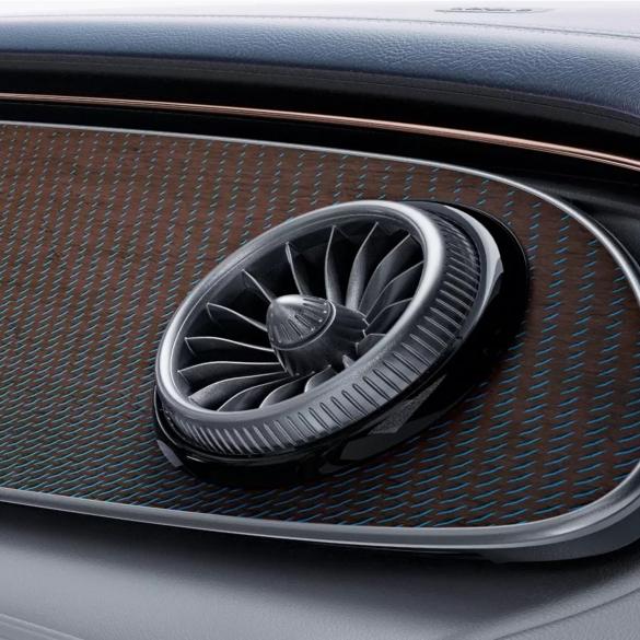 Mercedes-Benz Air vents turbine look outer ring in black EQE SUV X294 Luftduesen-schwarz-294 Review