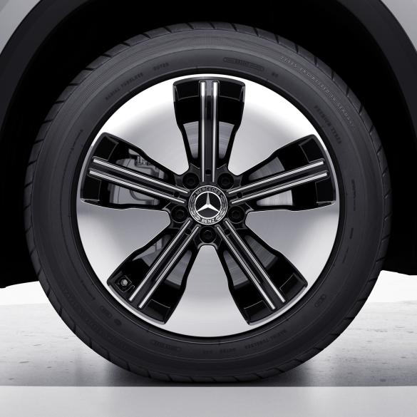 Mercedes-Benz 18 inch rim set EQA H243 5-double-spoke-design high-sheen black A2434011300-7X23-EQA Review
