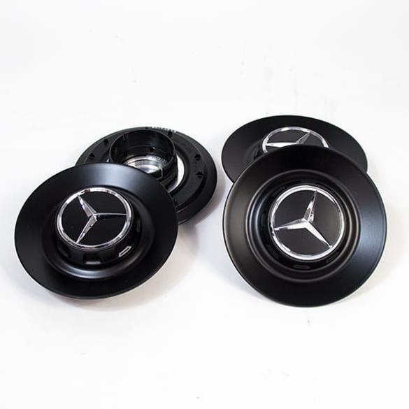 Mercedes-Benz AMG hub caps cover forged wheel GLE 167 black matte A0004007300 9283 Review