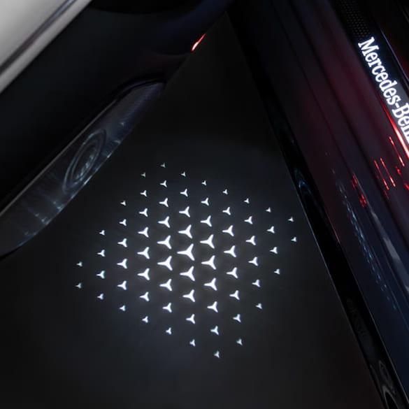 Mercedes-Benz Animated ambient lighting GLB EQ X244 Star Pattern LCD projector A2448209900 Review
