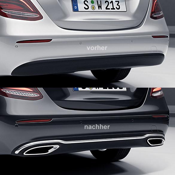 Mercedes-Benz Avantgarde rear diffusor upgrade kit E-Class 213 213-Avantgarde-Diffusor Review