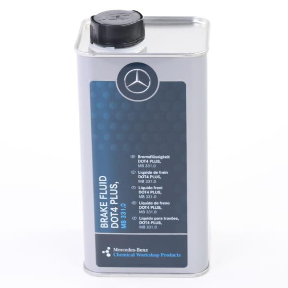 Mercedes-Benz Brake fluid 1 litre DOT4 Plus MB 331.0 A0009895605 09 Review