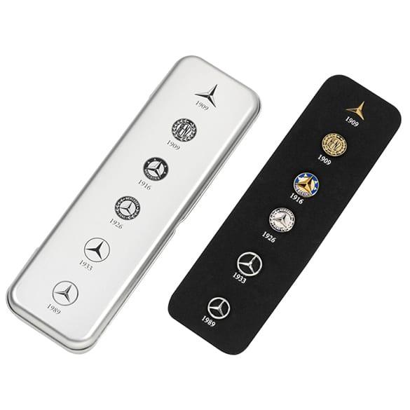 Mercedes-Benz Pins historical stars silver B66043065 Review