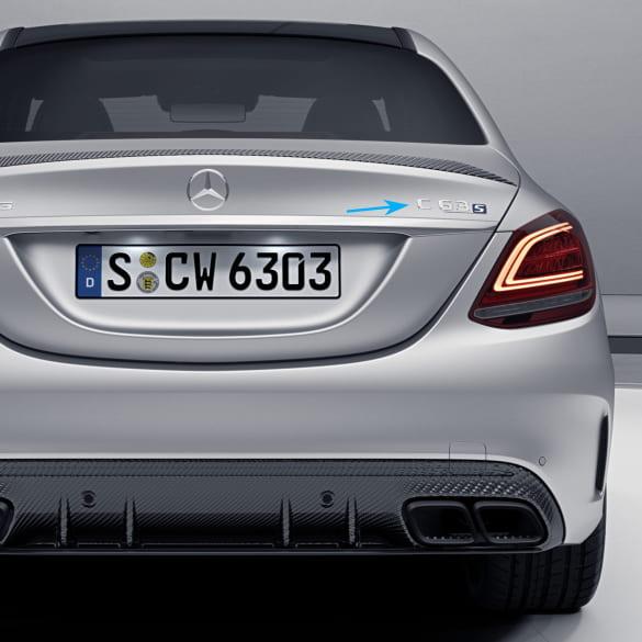 Mercedes-Benz C 63 S badge Chrome C-Class W205 S205 A2058176201 Review