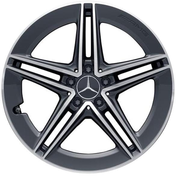 Mercedes-Benz C63 AMG 19 inch wheels S205 Estate 5 double spokes tantalum grey -AMG A20540105/0601-7Y51-S205-Satz Review