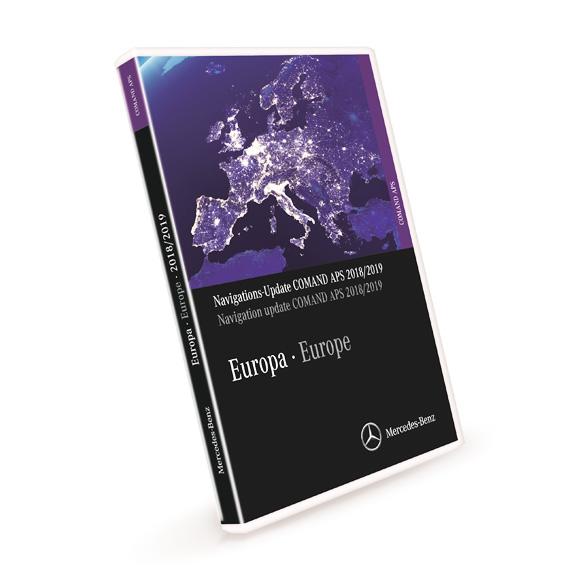 Mercedes-Benz Navigation DVD COMAND APS Europe 2018/2019 NTG4 A2048270800 Review