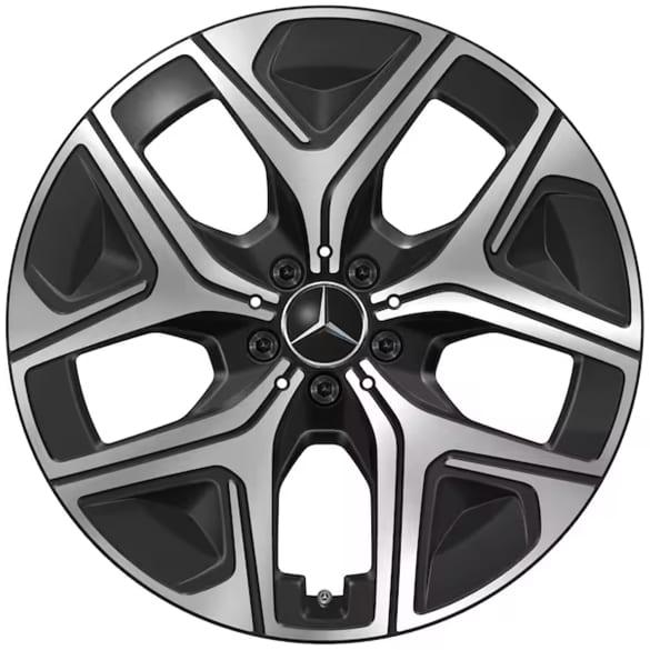 Mercedes-Benz car rims GLC EQ SUV X540 20 inch black 5-hole A5404013500/3600 7X23-X540 Review