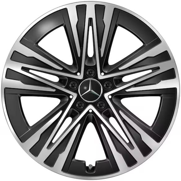 Mercedes-Benz car rims GLC EQ SUV X540 20 inch black 5-twin-spokes A5404012700/2800 7X23-X540 Review