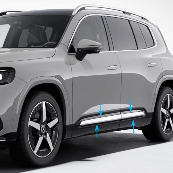 Mercedes-Benz Chrome Door Inserts GLB EQ X244 AMG Line Zierelemente-Chrom-X244 Review