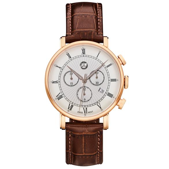 Mercedes-Benz Chronograph Men's Classic Retro Gold Collection B66041617 Review