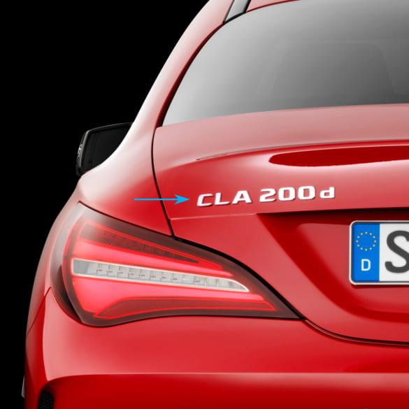 Mercedes-Benz 200d lettering CLA 117 A1178172300 Review