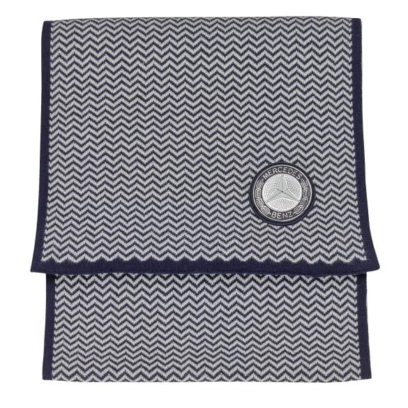 Mercedes-Benz Classic Navy Cashmere Knitted Scarf B66043391 Review