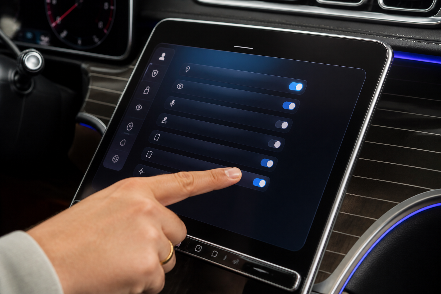 How to review and adjust MB.OS privacy settings in your vehicle