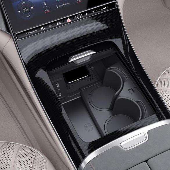 Mercedes-Benz Cup holder center console black EQS V297 A2978109000 Review