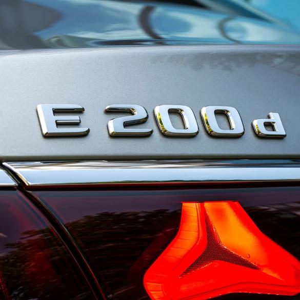 Mercedes-Benz E 200 d lettering 214 A2148171200 Review