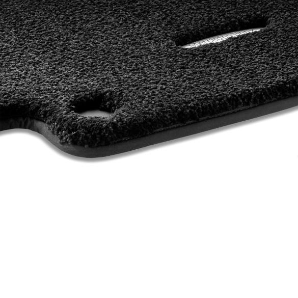 Mercedes-Benz Exclusive floor mats velour high pile black 2-piece front EQS V297 A2976805707 9K26 Review