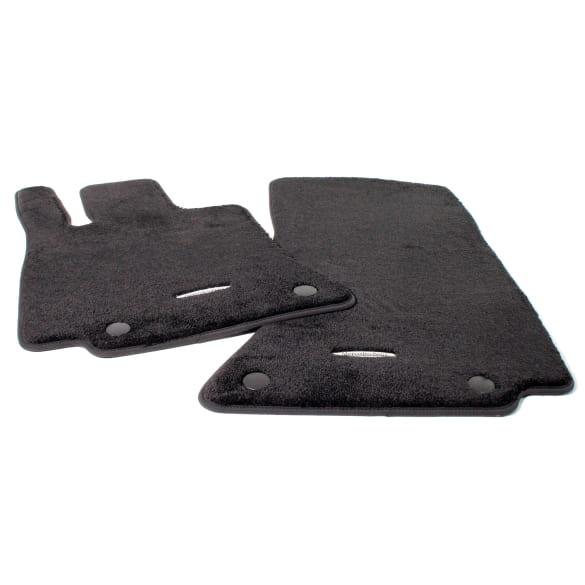 Mercedes-Benz EXCLUSIVE velour floor mats front CLE C236 Coupe high-pile black A2066805002 9K26-C236 Review