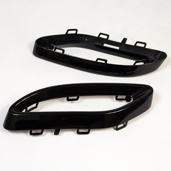 Mercedes-Benz black exhaust tips Nightpackage 2058852223-black Review