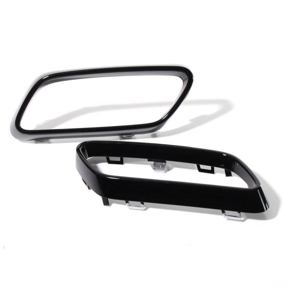 Mercedes-Benz exhaust tips night package C-Class W206 S206 black glossy A206885-black-206 Review