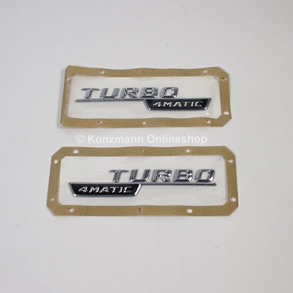 Mercedes-Benz Turbo 4MATIC logo set AMG A 45 A-Class W176 A45-AMG-4MATIC-Schriftzug Review