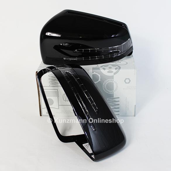 Mercedes-Benz mirror caps set black night package sports A2128100079-B Review