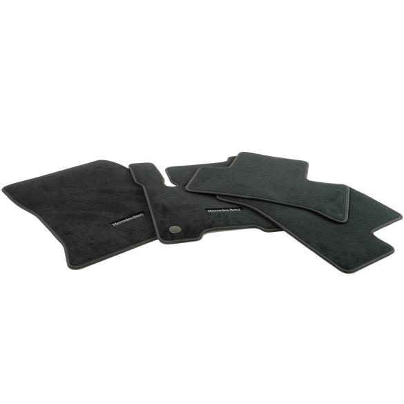 Mercedes-Benz Floor Mats Velour mat set 4-piece black EQA H243 A2436809101 9A84 Review