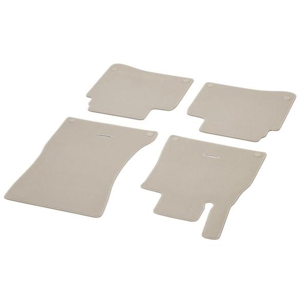 Mercedes-Benz Floor mats velour mats S-Class V222 beige 4-piece A2226806902 8S84 Review