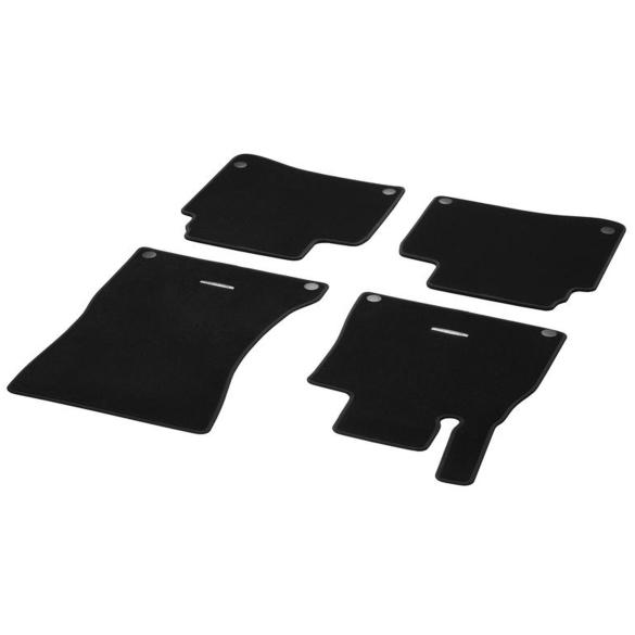 Mercedes-Benz Floor mats velour mats classic black 4-piece S-Class V222 A2226806902 9F87 Review