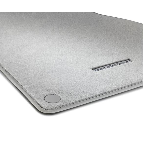 Mercedes-Benz Floor mats velour mats classic grey 4-piece set EQS V297 without Code 223 A2976800008 1D57 Review