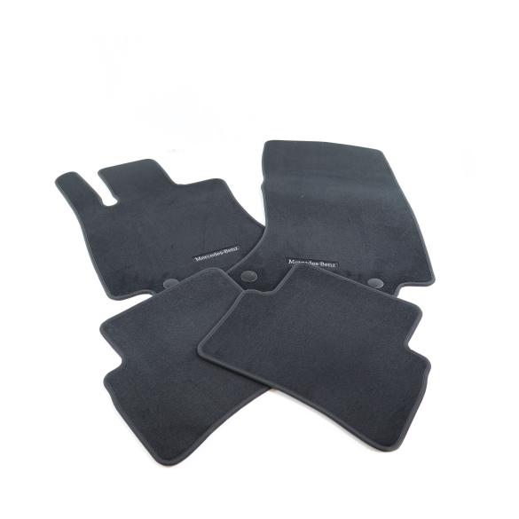 Mercedes-Benz Floor Mats Velour Mats E-Class W214 sedan 4-piece black A2146808803 9J74-W214 Review