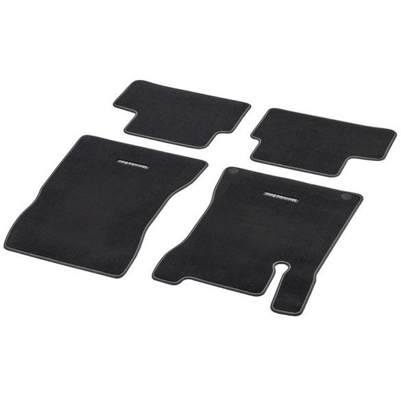 Mercedes-Benz Velour floor mats GLA H247 4-piece black decorative stitching silk beige A2476804906 8S16-GLA Review