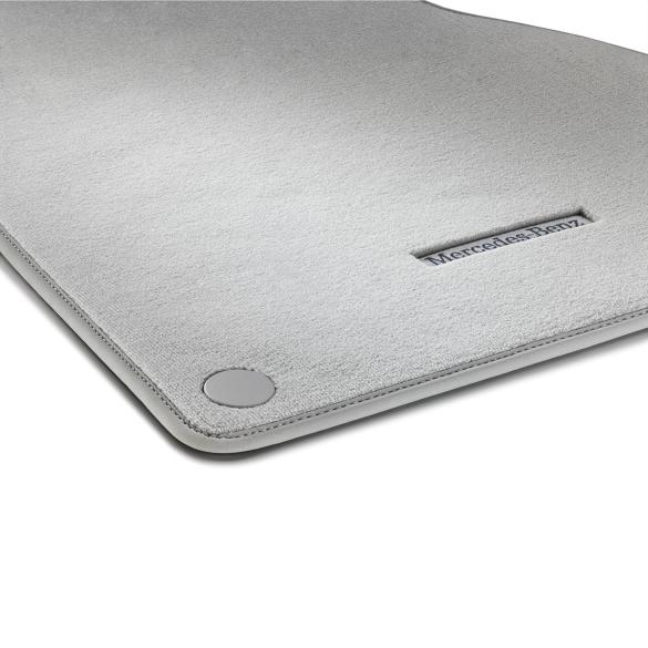 Mercedes-Benz Floor mats velour mats grey 4-piece set EQS V297 without code 223 A2976804307 5F83 Review