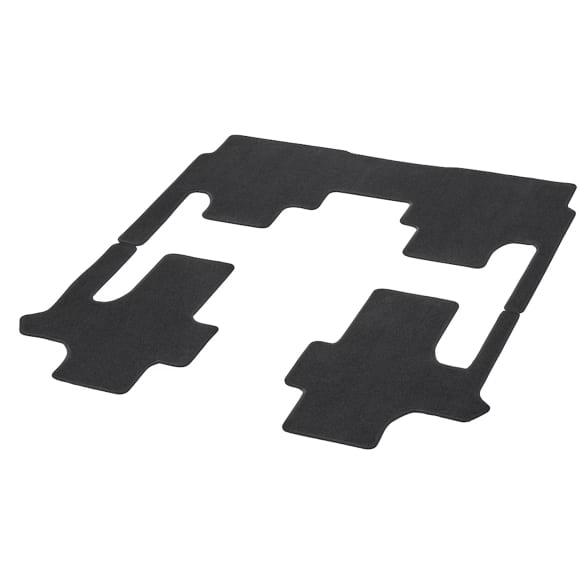 Mercedes-Benz Floor mats velours cabin V-Class 447 facelift2 black 3-piece YE2 A4476805906 9J74-V Review
